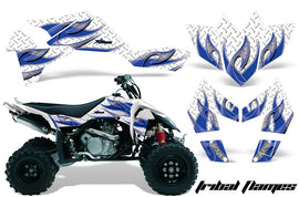 ATV Graphics Kit Quad Decal Sticker Wrap For Suzuki LTR450 2006-2009 TRIBAL BLACK WHITE-atv motorcycle utv parts accessories gear helmets jackets gloves pantsAll Terrain Depot