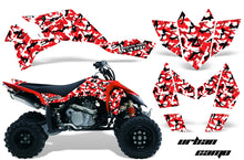 Load image into Gallery viewer, ATV Graphics Kit Quad Decal Sticker Wrap For Suzuki LTR450 2006-2009 URBAN CAMO RED-atv motorcycle utv parts accessories gear helmets jackets gloves pantsAll Terrain Depot