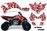 ATV Graphics Kit Quad Decal Sticker Wrap For Suzuki LTR450 2006-2009 URBAN CAMO RED