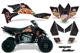 ATV Graphics Kit Quad Decal Sticker Wrap For Suzuki LTR450 2006-2009 VEGAS BLACK