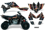 ATV Graphics Kit Quad Decal Sticker Wrap For Suzuki LTR450 2006-2009 WW2 BOMBER