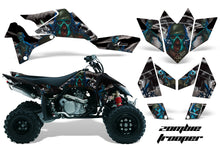 Load image into Gallery viewer, ATV Graphics Kit Quad Decal Sticker Wrap For Suzuki LTR450 2006-2009 ZOMBIE BLACK-atv motorcycle utv parts accessories gear helmets jackets gloves pantsAll Terrain Depot