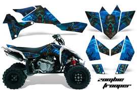 ATV Graphics Kit Quad Decal Sticker Wrap For Suzuki LTR450 2006-2009 ZOMBIE BLUE-atv motorcycle utv parts accessories gear helmets jackets gloves pantsAll Terrain Depot