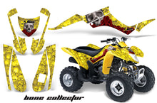 Load image into Gallery viewer, ATV Graphics Kit Decal Quad Wrap For Suzuki LTZ250 LTZ 250 2004-2009 BONES YELLOW-atv motorcycle utv parts accessories gear helmets jackets gloves pantsAll Terrain Depot