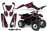 ATV Graphics Kit Decal Quad Wrap For Suzuki LTZ250 LTZ 250 2004-2009 BUTTERFLIES PINK BLACK