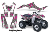 ATV Graphics Kit Decal Quad Wrap For Suzuki LTZ250 LTZ 250 2004-2009 BUTTERFLIES PINK SILVER