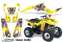 Load image into Gallery viewer, ATV Graphics Kit Decal Quad Wrap For Suzuki LTZ250 LTZ 250 2004-2009 FIRESTORM WHITE-atv motorcycle utv parts accessories gear helmets jackets gloves pantsAll Terrain Depot