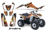 ATV Graphics Kit Decal Quad Wrap For Suzuki LTZ250 LTZ 250 2004-2009 HATTER WHITE BLACK