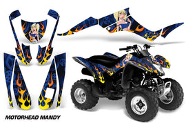 ATV Graphics Kit Decal Quad Wrap For Suzuki LTZ250 LTZ 250 2004-2009 MOTORHEAD BLUE-atv motorcycle utv parts accessories gear helmets jackets gloves pantsAll Terrain Depot
