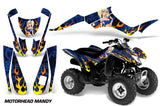 ATV Graphics Kit Decal Quad Wrap For Suzuki LTZ250 LTZ 250 2004-2009 MOTORHEAD BLUE