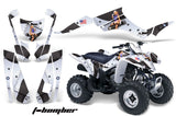 ATV Graphics Kit Decal Quad Wrap For Suzuki LTZ250 LTZ 250 2004-2009 TBOMBER WHITE