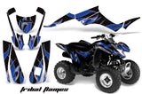 ATV Graphics Kit Decal Quad Wrap For Suzuki LTZ250 LTZ 250 2004-2009 TRIBAL BLUE BLACK