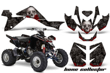 Load image into Gallery viewer, ATV Graphics Kit Quad Decal Sticker Wrap For Suzuki LTZ400 2009-2016 BONES BLACK-atv motorcycle utv parts accessories gear helmets jackets gloves pantsAll Terrain Depot