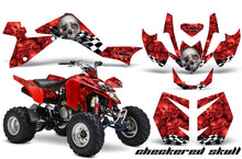 Load image into Gallery viewer, ATV Graphics Kit Quad Decal Sticker Wrap For Suzuki LTZ400 2009-2016 CHECKERED RED-atv motorcycle utv parts accessories gear helmets jackets gloves pantsAll Terrain Depot