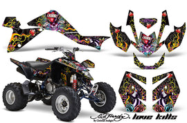 ATV Graphics Kit Quad Decal Sticker Wrap For Suzuki LTZ400 2009-2016 EDHLK BLACK-atv motorcycle utv parts accessories gear helmets jackets gloves pantsAll Terrain Depot