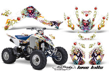 Load image into Gallery viewer, ATV Graphics Kit Quad Decal Sticker Wrap For Suzuki LTZ400 2009-2016 EDHLK WHITE-atv motorcycle utv parts accessories gear helmets jackets gloves pantsAll Terrain Depot