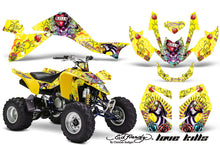 Load image into Gallery viewer, ATV Graphics Kit Quad Decal Sticker Wrap For Suzuki LTZ400 2009-2016 EDHLK YELLOW-atv motorcycle utv parts accessories gear helmets jackets gloves pantsAll Terrain Depot