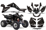 ATV Graphics Kit Quad Decal Sticker Wrap For Suzuki LTZ400 2009-2016 REAPER BLACK