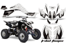 Load image into Gallery viewer, ATV Graphics Kit Quad Decal Sticker Wrap For Suzuki LTZ400 2009-2016 TRIBAL BLACK WHITE-atv motorcycle utv parts accessories gear helmets jackets gloves pantsAll Terrain Depot