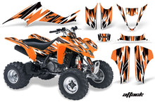 Load image into Gallery viewer, ATV Graphics Kit Decal Sticker Wrap For Suzuki LTZ400 2003-2008 ATTACK ORANGE-atv motorcycle utv parts accessories gear helmets jackets gloves pantsAll Terrain Depot