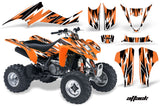 ATV Graphics Kit Decal Sticker Wrap For Suzuki LTZ400 2003-2008 ATTACK ORANGE