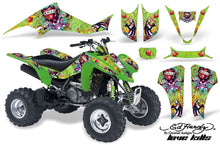 Load image into Gallery viewer, ATV Graphics Kit Decal Sticker Wrap For Kawasaki KFX400 2003-2008 EDHLK GREEN-atv motorcycle utv parts accessories gear helmets jackets gloves pantsAll Terrain Depot