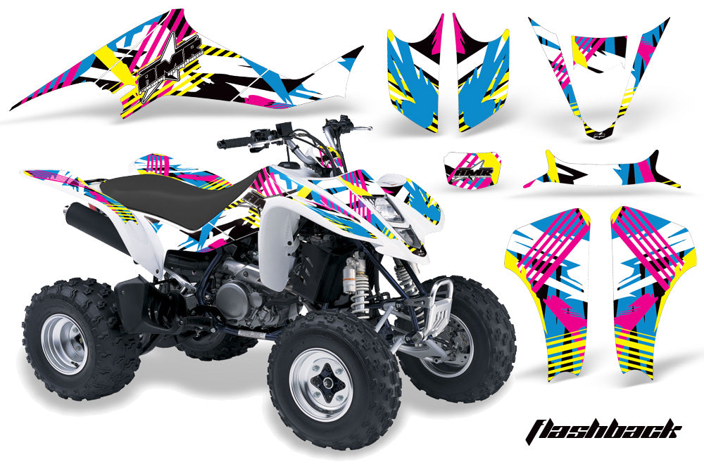 ATV Graphics Kit Decal Sticker Wrap For Suzuki LTZ400 2003-2008 FLASHBACK-atv motorcycle utv parts accessories gear helmets jackets gloves pantsAll Terrain Depot