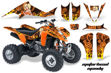 Load image into Gallery viewer, ATV Graphics Kit Decal Sticker Wrap For Suzuki LTZ400 2003-2008 MOTO MANDY ORANGE-atv motorcycle utv parts accessories gear helmets jackets gloves pantsAll Terrain Depot