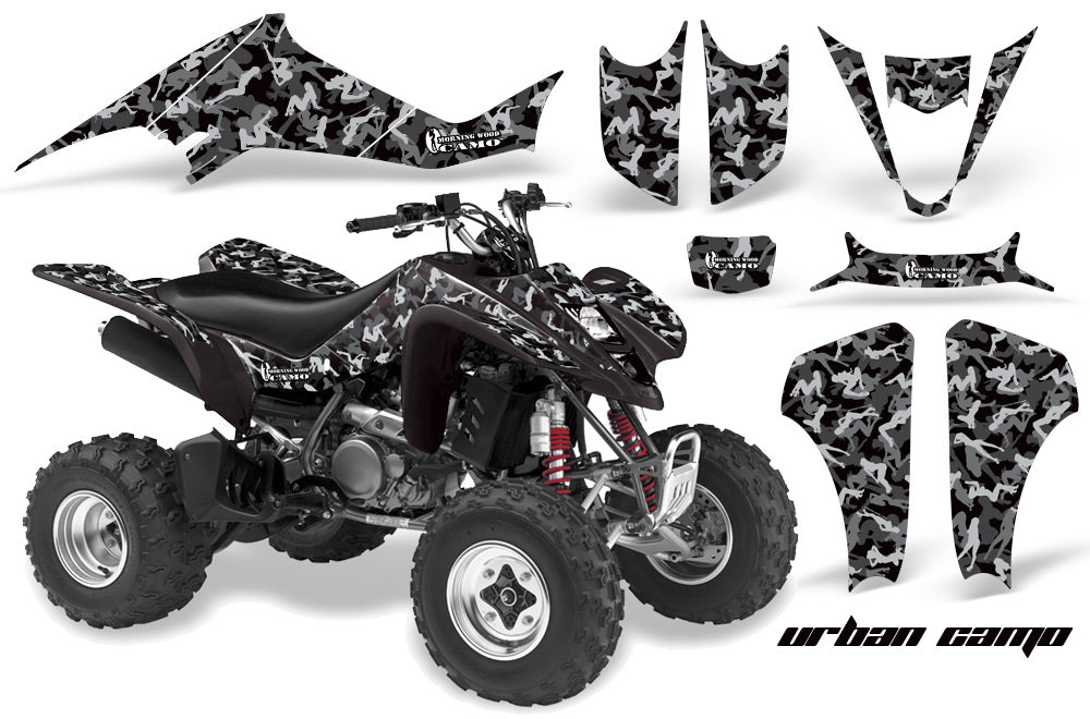 ATV Graphics Kit Decal Sticker Wrap For Suzuki LTZ400 2003-2008 URBAN CAMO BLACK-atv motorcycle utv parts accessories gear helmets jackets gloves pantsAll Terrain Depot