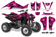 Load image into Gallery viewer, ATV Graphics Kit Decal Sticker Wrap For Suzuki LTZ400 2003-2008 NORTHSTAR BLACK PINK-atv motorcycle utv parts accessories gear helmets jackets gloves pantsAll Terrain Depot