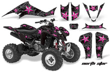 Load image into Gallery viewer, ATV Graphics Kit Decal Sticker Wrap For Suzuki LTZ400 2003-2008 NORTHSTAR PINK BLACK-atv motorcycle utv parts accessories gear helmets jackets gloves pantsAll Terrain Depot