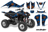 ATV Graphics Kit Decal Sticker Wrap For Suzuki LTZ400 2003-2008 NORTHSTAR ORANGE BLUE