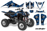 ATV Graphics Kit Decal Sticker Wrap For Suzuki LTZ400 2003-2008 NORTHSTAR WHITE BLUE