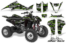 Load image into Gallery viewer, ATV Graphics Kit Decal Sticker Wrap For Suzuki LTZ400 2003-2008 SSSH GREEN BLACK-atv motorcycle utv parts accessories gear helmets jackets gloves pantsAll Terrain Depot