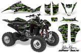 ATV Graphics Kit Decal Sticker Wrap For Suzuki LTZ400 2003-2008 SSSH GREEN BLACK