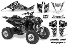 Load image into Gallery viewer, ATV Graphics Kit Decal Sticker Wrap For Kawasaki KFX400 2003-2008 HISH WHITE-atv motorcycle utv parts accessories gear helmets jackets gloves pantsAll Terrain Depot