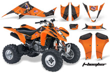 Load image into Gallery viewer, ATV Graphics Kit Decal Sticker Wrap For Kawasaki KFX400 2003-2008 TBOMBER ORANGE-atv motorcycle utv parts accessories gear helmets jackets gloves pantsAll Terrain Depot