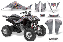 Load image into Gallery viewer, ATV Graphics Kit Decal Sticker Wrap For Suzuki LTZ400 2003-2008 TBOMBER SILVER-atv motorcycle utv parts accessories gear helmets jackets gloves pantsAll Terrain Depot
