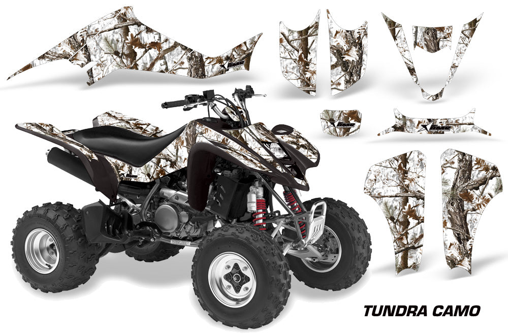 ATV Graphics Kit Decal Sticker Wrap For Kawasaki KFX400 2003-2008 TUNDRA CAMO-atv motorcycle utv parts accessories gear helmets jackets gloves pantsAll Terrain Depot
