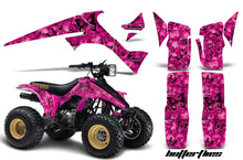 Load image into Gallery viewer, ATV Graphics Kit Decal Sticker Wrap For Suzuki Quadrunner LTR230 1985-1993 BUTTERFLIES BLACK PINK-atv motorcycle utv parts accessories gear helmets jackets gloves pantsAll Terrain Depot
