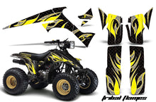 Load image into Gallery viewer, ATV Graphics Kit Decal Sticker Wrap For Suzuki Quadrunner LTR230 1985-1993 TRIBAL YELLOW BLACK-atv motorcycle utv parts accessories gear helmets jackets gloves pantsAll Terrain Depot