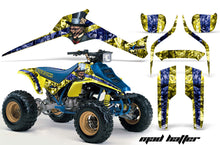 Load image into Gallery viewer, ATV Graphics Kit Decal Sticker Wrap For Suzuki Quadracer LTR 250 1985-1992 HATTER YELLOW BLACK-atv motorcycle utv parts accessories gear helmets jackets gloves pantsAll Terrain Depot