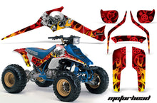 Load image into Gallery viewer, ATV Graphics Kit Decal Sticker Wrap For Suzuki Quadracer LTR 250 1985-1992 MOTORHEAD RED-atv motorcycle utv parts accessories gear helmets jackets gloves pantsAll Terrain Depot
