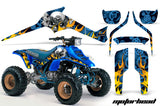 ATV Graphics Kit Decal Sticker Wrap For Suzuki Quadracer LTR 250 1985-1992 MOTORHEAD BLUE