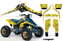 Load image into Gallery viewer, ATV Graphics Kit Decal Sticker Wrap For Suzuki Quadracer LTR 250 1985-1992 REAPER YELLOW-atv motorcycle utv parts accessories gear helmets jackets gloves pantsAll Terrain Depot