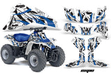 ATV Graphics Kit Quad Decal Sticker Wrap For Suzuki LT80 1987-2006 EXPO BLUE
