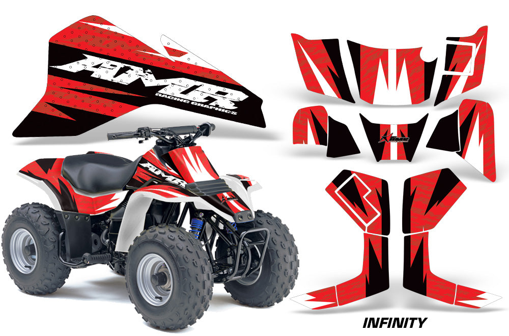 ATV Graphics Kit Quad Decal Sticker Wrap For Suzuki LT80 1987-2006 INFINTIY RED-atv motorcycle utv parts accessories gear helmets jackets gloves pantsAll Terrain Depot