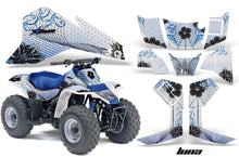 Load image into Gallery viewer, ATV Graphics Kit Quad Decal Sticker Wrap For Suzuki LT80 1987-2006 LUNA BLUE-atv motorcycle utv parts accessories gear helmets jackets gloves pantsAll Terrain Depot