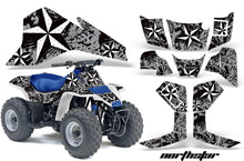 Load image into Gallery viewer, ATV Graphics Kit Quad Decal Sticker Wrap For Suzuki LT80 1987-2006 NORTHSTAR WHITE SILVER-atv motorcycle utv parts accessories gear helmets jackets gloves pantsAll Terrain Depot
