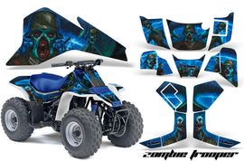 ATV Graphics Kit Quad Decal Sticker Wrap For Suzuki LT80 1987-2006 ZOMBIE BLUE-atv motorcycle utv parts accessories gear helmets jackets gloves pantsAll Terrain Depot